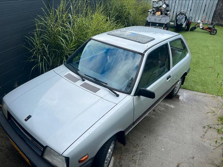 Suzuki Swift 1.3 GL 1986 Grijs, Auto's, Suzuki, Particulier, Swift, Benzine, Hatchback, Handgeschakeld, Origineel Nederlands, Zilver of Grijs