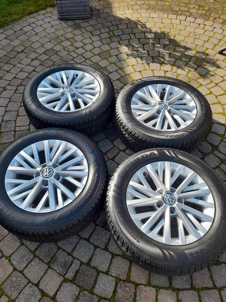 16 inch originele winterbandenset Volkswagen T-Roc., Auto-onderdelen, Ophanging en Onderstel, Volkswagen, Gebruikt, Ophalen