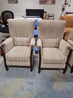2 mooie klassieke fauteuils voor €150,-, Ophalen, Gebruikt, 75 tot 100 cm, Nvt