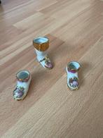 Antieke Porseleinen Schoentjes - Set van 3, Ophalen