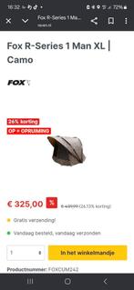 Fox R series 1 man xl tent nieuw, Watersport en Boten, Ophalen, Zo goed als nieuw, Overige typen