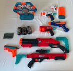 Nerf pistolen plus doelwit, Ophalen of Verzenden, Zo goed als nieuw
