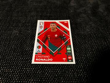 Voetbal plaatje Cristiano Ronaldo Portugal beschikbaar voor biedingen