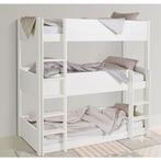 Driepersoons stapelbed, Huis en Inrichting, Slaapkamer | Stapelbedden en Hoogslapers, Ophalen, 90 cm, 160 tot 180 cm, Tweepersoons