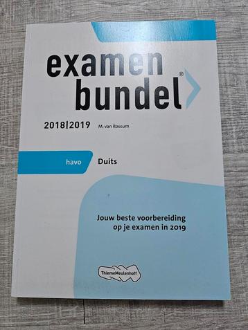 Examenbundel HAVO Duits 2018/2019 beschikbaar voor biedingen