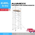 Alumexx 135x250x7,20 Werkhoogte , Gratis bezorging !, Ophalen of Verzenden, Nieuw, Rolsteiger of Kamersteiger, 5 meter of hoger