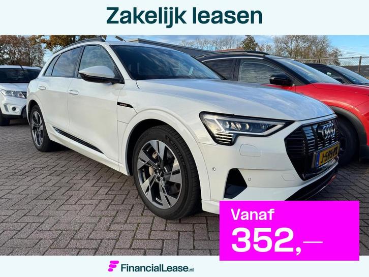 Audi E-tron 50 quattro Business edition 71 kWh Automaat | Vo, Auto's, Audi, Bedrijf, Lease, Financial lease, e-tron, ABS, Achteruitrijcamera