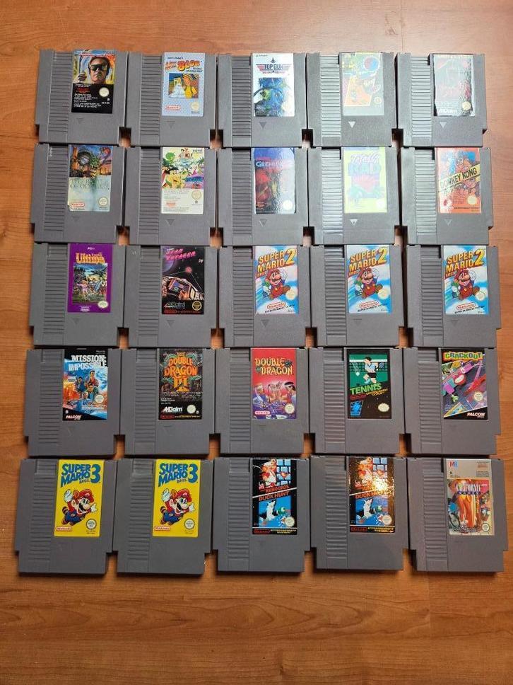 NES cartridges / Verzameling, Spelcomputers en Games, Games | Nintendo NES, Zo goed als nieuw, Avontuur en Actie, 1 speler, Vanaf 3 jaar