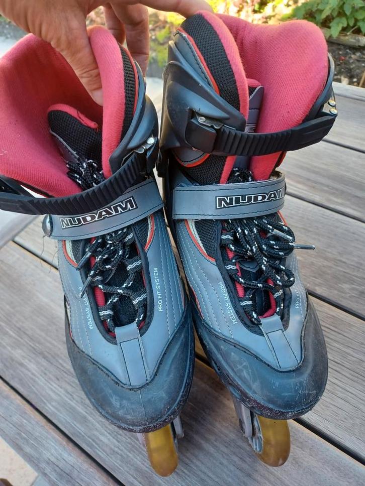 Nijdam Inline Skates Maat 40, Sport en Fitness, Skeelers, Gebruikt, Inline skates 4 wielen, Overige merken, Dames, Kinderen, Ophalen