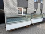 Schepijsvitrine ijsvitrine slagroommachine ijsmachine