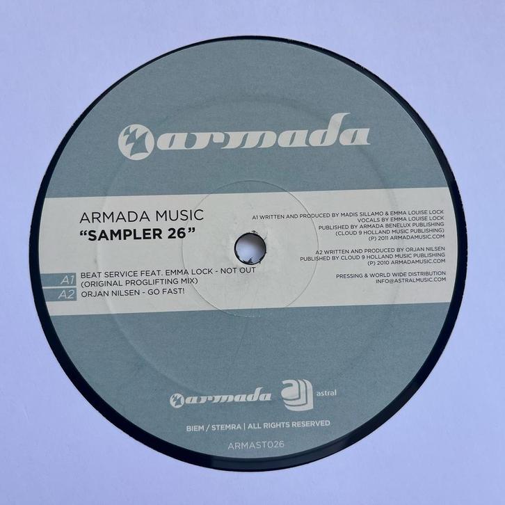 VA - Armada Music Sampler 26 (Orjan, W&W, Shogun ea), Cd's en Dvd's, Vinyl | Dance en House, Gebruikt, Techno of Trance, 12 inch