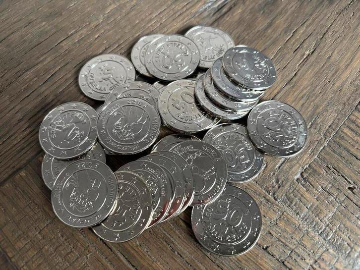 Nutella Astrix en Obelix munten verzameling, Postzegels en Munten, Munten | Nederland, Overige waardes, Vóór koninkrijk, Ophalen of Verzenden