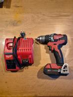 Milwaukee boormachine set, Ophalen