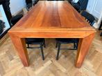 Eetkamertafel kersenhout 200x100cm, Huis en Inrichting, Tafels | Eettafels, Ophalen, Gebruikt, 200 cm of meer, 50 tot 100 cm