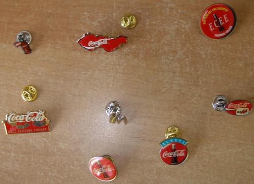 Coca-Cola Pins 8 verschillende, Verzamelen, Speldjes, Pins en Buttons, Nieuw, Speldje of Pin, Merk, Ophalen of Verzenden