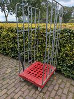demontabele rolcontainer., Doe-het-zelf en Verbouw, Transportwagens, Ophalen, Gebruikt, Transportkar