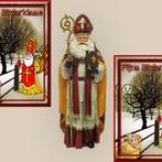Sinterklaas beeld met staf – hoogte 70 cm, Diversen, Sinterklaas, Ophalen, HorecaBeelden, Nieuw, HorecaBeelden