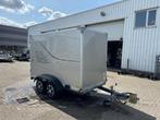 HUMBAUR GESLOTEN DUBBEL-AS 300X150X180H GESPOTEN GLADDE WAND, Auto diversen, Gebruikt