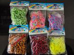 Loom elastiekjes. 6 zakjes, Ophalen of Verzenden, Nieuw, Overige typen