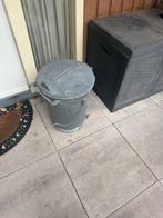 zinken vuilnisemmer Amsterdam, Ophalen, Zo goed als nieuw, Minder dan 50 cm