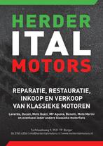 In en verkoop, reparatie,Moto Guzzi,Laverda,Ducati