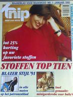 7 x Knipmode kledingpatronen uit jaargang 1991, Verzenden, Gebruikt, Vrouw, Knipmode