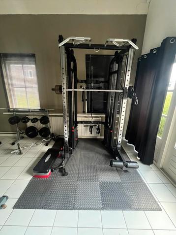 Barbarian Line Smith Cable Rack + 2x 100KG beschikbaar voor biedingen