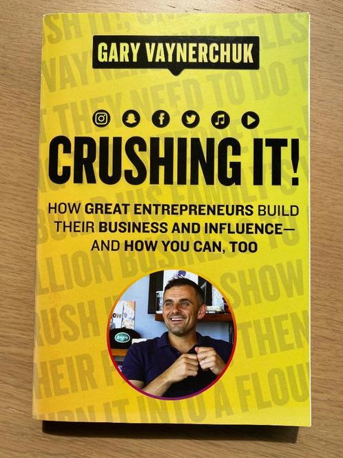 Crushing It! – Gary Vaynerchuk Social media & personal brand, Boeken, Economie, Management en Marketing, Zo goed als nieuw, Management