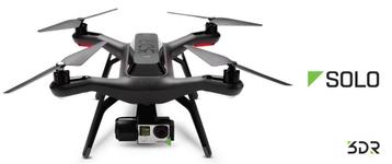 3DR Solo Drone (Nieuw), met controller (1 kapotte prop) beschikbaar voor biedingen
