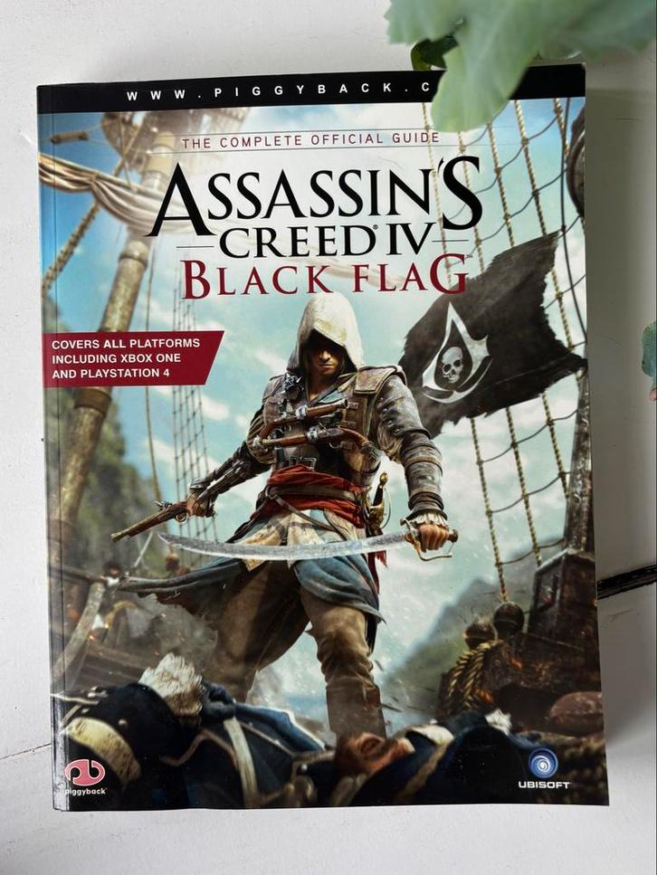 AC IV: Black Flag gameguide (lichte waterschade), Spelcomputers en Games, Games | Overige, Gebruikt, Avontuur en Actie, 1 speler