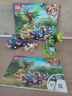 LEGO Friends Reddingsbasis Babyolifant 41421, Ophalen of Verzenden, Zo goed als nieuw, Complete set, Lego