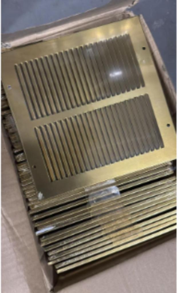 Restpartij Scala ventilatie roosters, luchtrooster, rooster, Doe-het-zelf en Verbouw, Ventilatie en Afzuiging, Nieuw, Ophalen