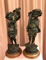 2 bronzen beelden, Antiek en Kunst, Ophalen of Verzenden