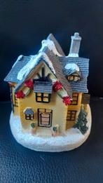 Leuk ouderwets kerst huisje, Ophalen of Verzenden, Zo goed als nieuw