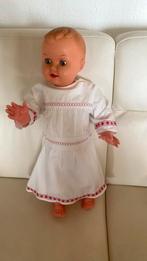 Antiek poppejurk/babypop 60 cm, Ophalen of Verzenden