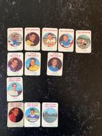 12 plaatjes uit kwartetspel wielrenners - jaren '50, Ophalen of Verzenden, Gebruikt, Overige sporten, Poster, Plaatje of Sticker