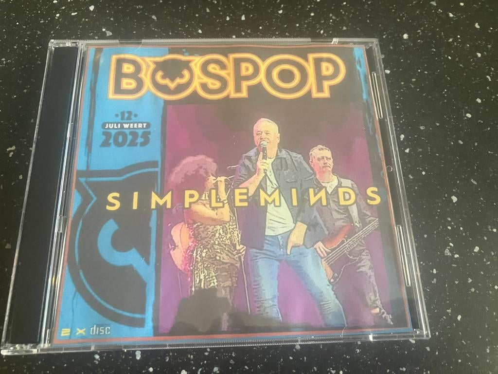 Simple Minds-Bospop Weert. 12 Juli 2025., Verzenden, 2000 tot heden, Zo goed als nieuw