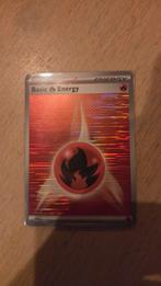 Pokemon Fire Energy Reverse Holo SVE018, Verzenden, Zo goed als nieuw, Losse kaart, Foil