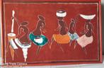 Batik schilderij, Huis en Inrichting, Ophalen, Minder dan 50 cm, Gebruikt, Overige typen