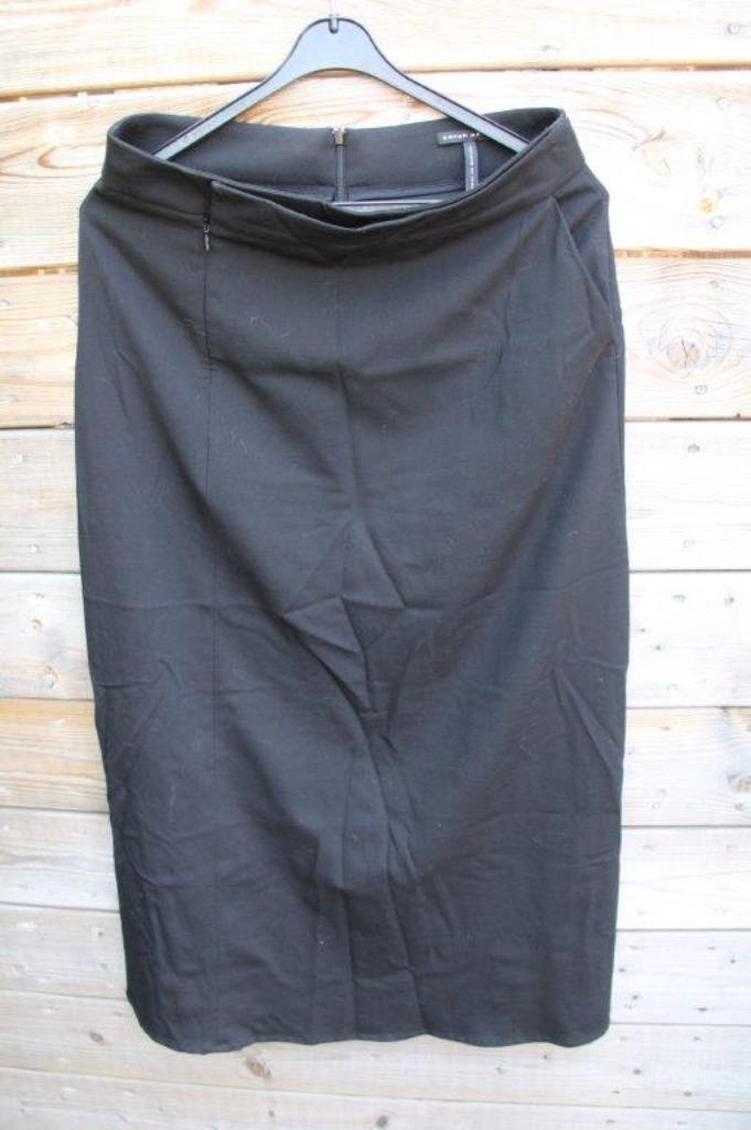 Rok zwart Sarah Pacini mt 1 (36) lang Vaste prijs, Kleding | Dames, Rokken, Zo goed als nieuw, Maat 36 (S), Zwart, Onder de knie