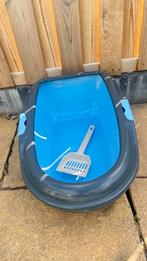 Open kattenbak met zeefsysteem + schepje – in goede staat, Ophalen, Zo goed als nieuw, Open