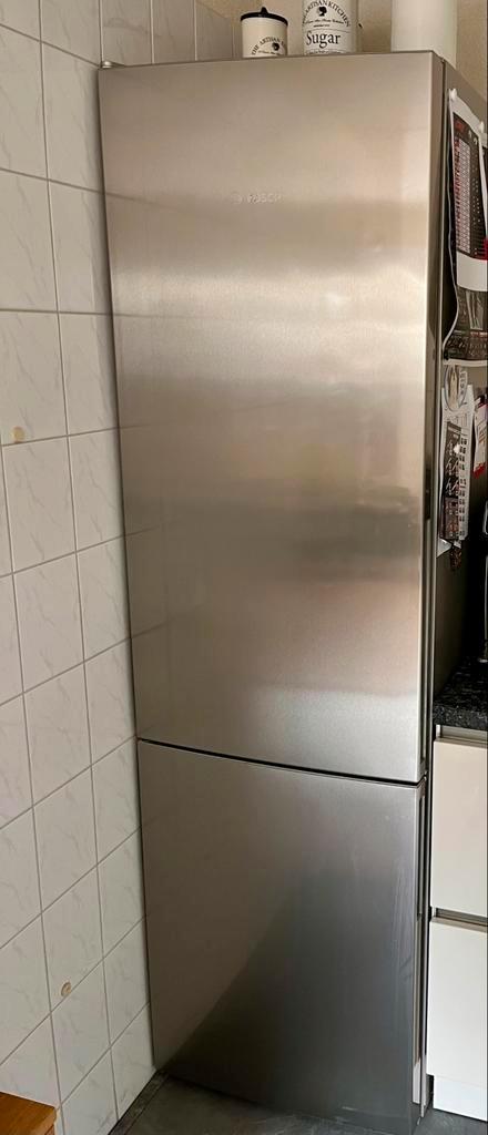 Bosch koel vrieskast KGV39VI30 RVS look, Witgoed en Apparatuur, Koelkasten en IJskasten, Gebruikt, Met aparte vriezer, 200 liter of meer