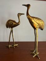 Vintage set Messing kraanvogels, Ophalen of Verzenden