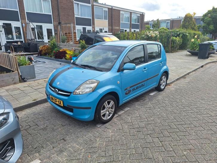 Subaru Justy 1.0 2008 Blauw. ZSM WEG, Auto's, Subaru, Particulier, Justy, Benzine, B, Hatchback, Handgeschakeld, Origineel Nederlands