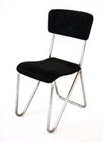 Chroom buisframe stoelen door Cor Alons voor Oostwoud, Huis en Inrichting, Stoelen, Ophalen, Gebruikt, Metaal, Vier