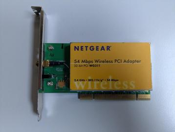PCI wireless adapter Netgear beschikbaar voor biedingen