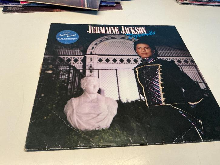 Lp Jermaine Jackson Dynamite, Cd's en Dvd's, Vinyl | R&B en Soul, Gebruikt, Soul of Nu Soul, 1960 tot 1980, 12 inch, Ophalen of Verzenden