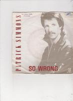 Single Patrick Simmons - So wrong, Cd's en Dvd's, Vinyl Singles, Gebruikt, Maxi-single, Dance, Ophalen of Verzenden