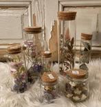 Nieuw / Droogbloemen in glas / in glazen flesjes en buisjes, Nieuw, Ophalen of Verzenden, Nvt, Nvt