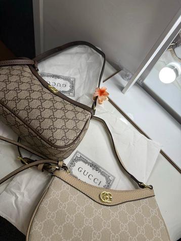 Gucci Schoudertassen - Beige|Creme/Bruin beschikbaar voor biedingen